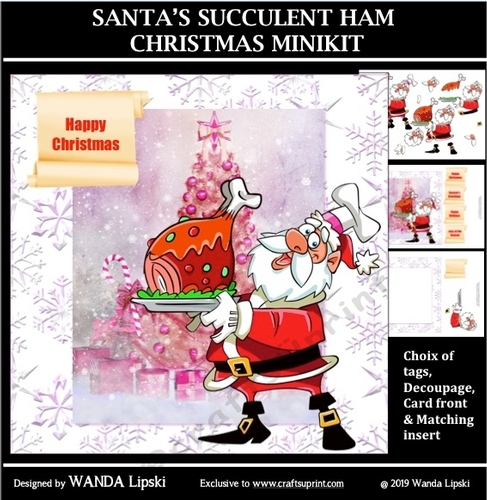 SANTAS SUCCULENT HAM CHRISTMAS MINIKIT