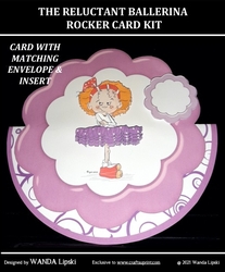 THE RELUCTANT BALLERINA ROCKER CARD KIT