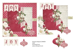 JOYFUL CHRISTMAS CARD FRONT