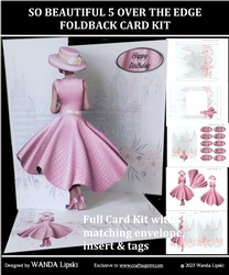 SO BEAUTIFUL 5 OVER THE EDGE FOLDBACK ALL OCCASIONS CARD KIT