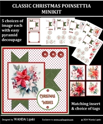 CLASSIC CHRISTMAS POINSETTIA MINIKIT