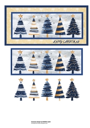 O CHRISTMAS TREE - QUICKIE CARD FRONT - HAPPY CHRISTMAS