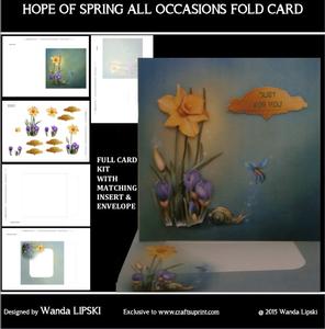 Hope of Spring All Occasion Fold Card