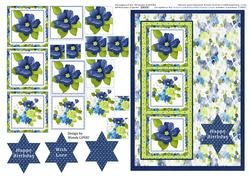 Enchanting Floral Card Front