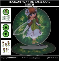 BLOSSOM FAiRY IRIS EASEL CARD MINIKIT