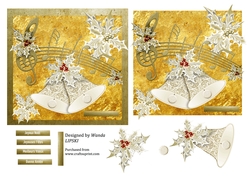 CHRISTMAS BELLS CARD FRONT