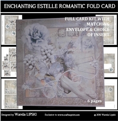 ENCHANTING ESTELLE ROMANTIC BIRTHDAY CARD