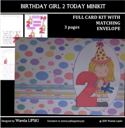 BIRTHDAY GIRL 2 TODAY