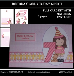 BIRTHDAY GIRL 7 TODAY