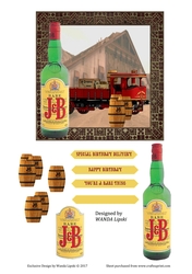 SPECIAL BIRTHDAY WHISKY DELIVERY CARD FRONT