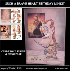 SUCH A BRAVE HEART BIRTHDAY MINIKIT