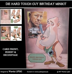 DIE HARD TOUGH GUY BIRTHDAY MINIKIT