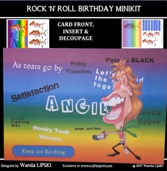 ROCK N ROLL MUSICAL BIRTHDAY MINIKIT