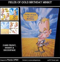 FIELDS OF GOLD BIRTHDAY CELEBRITY MINIKIT