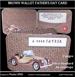 BROWN WALLET FATHERS DAY MINIKIT