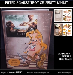 PITTED AGAINST TROY CELEBRITY MINIKIT