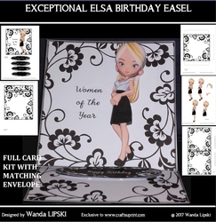 EXCEPTIONAL ELSA BIRTHDAY EASEL
