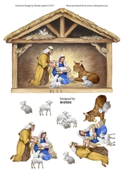 NATIVITY TOPPER