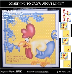 SOMETHING TO CROW ABOUT BIRTHDAY MINIKIT