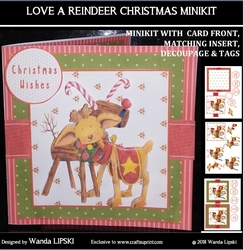 LOVE A REINDEER CHRISTMAS MINIKIT