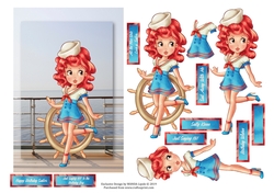 JUST LOVE THAT SAILOR MULTI-USE TOPPER