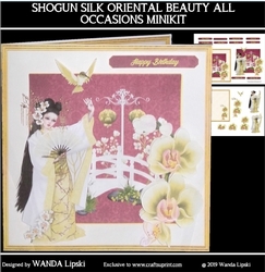 SHOGUN SILK ORIENTAL BEAUTY ALL OCCASIONS MINIKIT