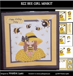BZZZ BEE GIRL ALL OCCASIONS MINI-KIT
