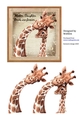 GIRAFFE FAMILY MOTHER DAUGHTER BONDS ARE FOREVER