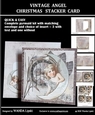 VINTAGE ANGEL CHRISTMAS STACKER CARD KIT