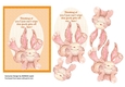 THINKING OF YOU GOOFY GRIN RABBIT CARD FRONT