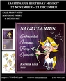 SAGITTARIUS ZODIAC BIRTHDAY MINIKIT 22 NOVEMBER - 21 DECEMBER
