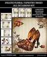 DELUXE FLORAL TAPESTRY SHOES ALL OCCASIONS KIT