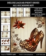 DELUXE JAGUAR PRINT SHOES ALL OCCASIONS KIT