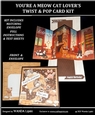 YOURE A MEOW CAT LOVERS TWIST & POP CARD KIT