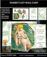 DUMBOS GET WELL FOLDBACK CARD MINIKIT