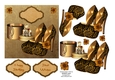 DELUXE BLACK & GOLD SHOES CARD FRONT