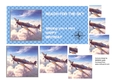 DL REACH FOR THE SKY SPITFIRE BIRTHDAY CARD FRONT
