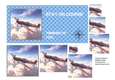 DL STAY ON COURSE SPITFIRE SUPPORTIVE/FRIENDSHIP CARD FRONT