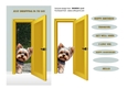 JUST DROPPING IN TO SAY PEEKING POOCHES - YORKSHIRE TERRIER