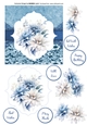 DUSTY BLUE FLORALS ALL OCCASIONS CARD FRONT 1