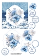 DUSTY BLUE FLORALS ALL OCCASIONS CARD FRONT 2