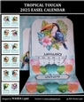 TROPICAL TOUCAN 2025 EASEL CALENDAR