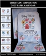 CHRISTIAN INSPIRATION 2025 EASEL CALENDAR