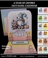 A YEAR OF GNOMES 2025 EASEL CALENDAR