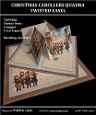 CHRISTMAS CAROLLERS QUADRA TWISTED EASEL CARD KIT