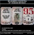 BIG NUMBERS CONCERTINA 95TH HUSBAND BIRTHDAY