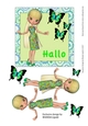 HALLO COOKIE & BUTTERFLY CUTE GIRL TOPPER