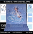 TEACUP FAIRY EASEL CARD