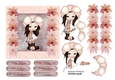 FABULOUS FLORA FLOWERY BIRTHDAY CARD TOPPER