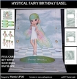 MYSTICAL FAIRY BIRTHDAY EASEL